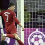 Ronaldo framför mål
