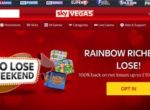 Sky Vegas webbsida
